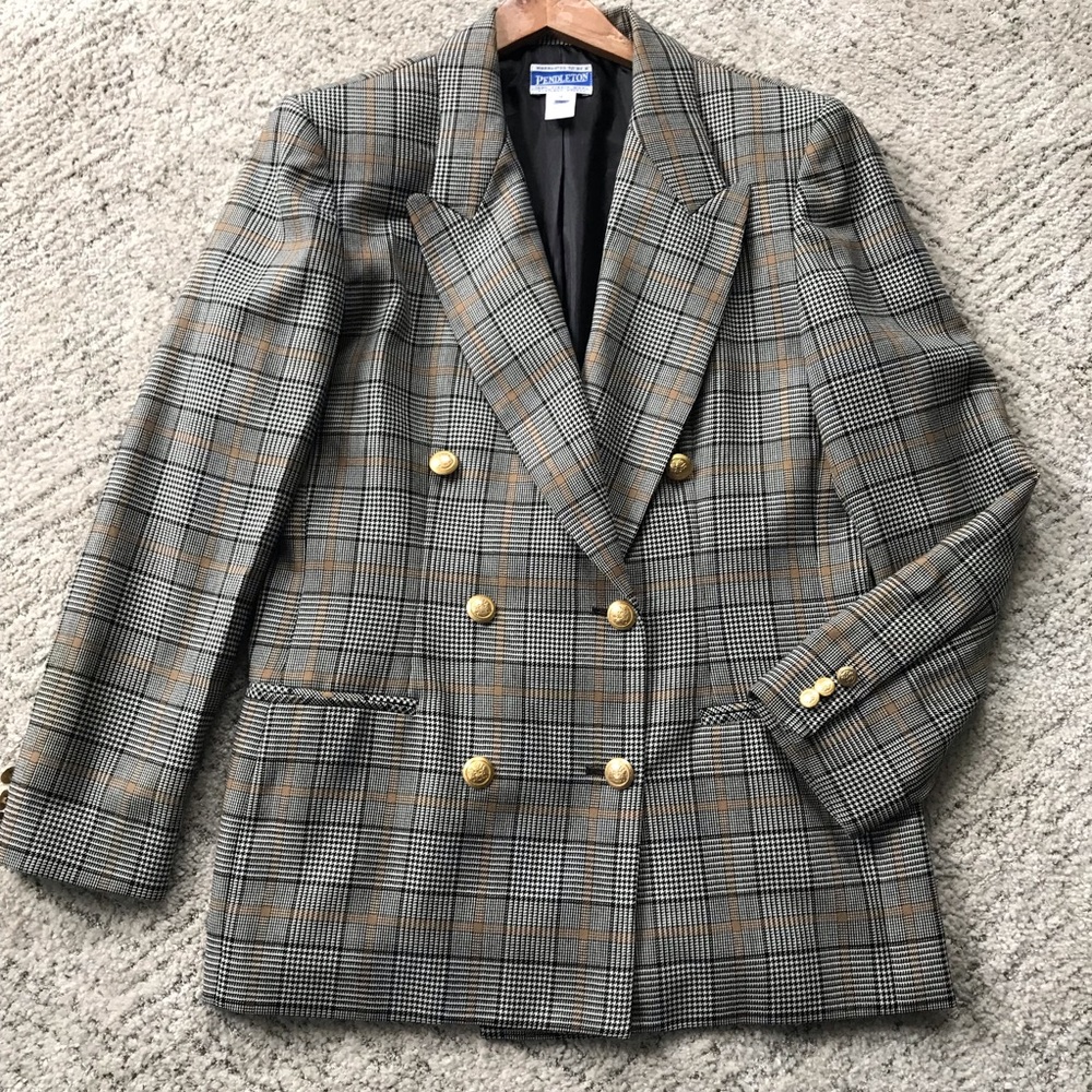 Pendleton // Vintage 100% Wool Blazer Size 12